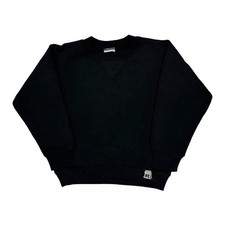 Age 4 Russell Athletic Sweatshirt - XS Black Cotton Blend
