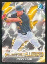 2026 Bowman Konnor Griffin Electric Sluggers Chrome #ES-17 Pittsburgh Pirates
