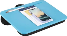Compact Lap Desk - Fits up to 15 Inch Laptops - Alaskan Blue 