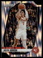 2024-25 Panini Prizm #120 Jalen Johnson Prizms Skewed #/249