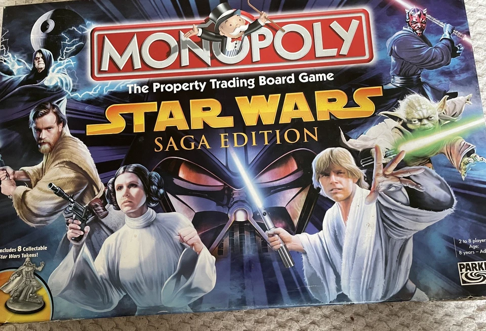 Monopoly Star Wars Saga Edition 2005 100% complete - Image 2 of 4