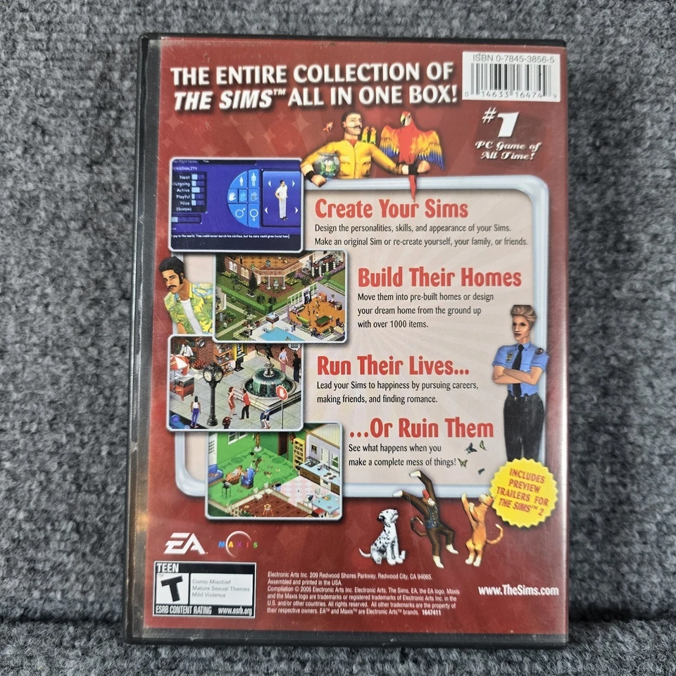 Sims: Complete Collection (PC: Windows, 2005) Missing Disc One - Image 2 of 4