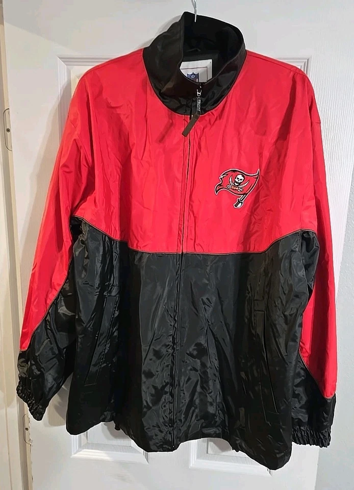 Chaqueta De Colección Tampa Bay Buccaneers Para Hombre Talla Med Roja NFL Foto 4 de 4