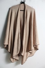 Womens Large Knitted Cape Cardigan - One Size (f82)