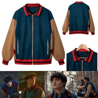 Stranger Season 5 Will Byers Cosplay Jacket Kids Girls Boy Coat Hoodie 80s Retro