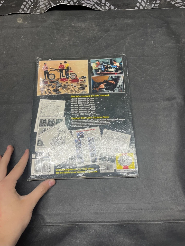 Haynes Manuals Manual for Honda XR80R/XR100R 2218 C3 - Image 3 of 3