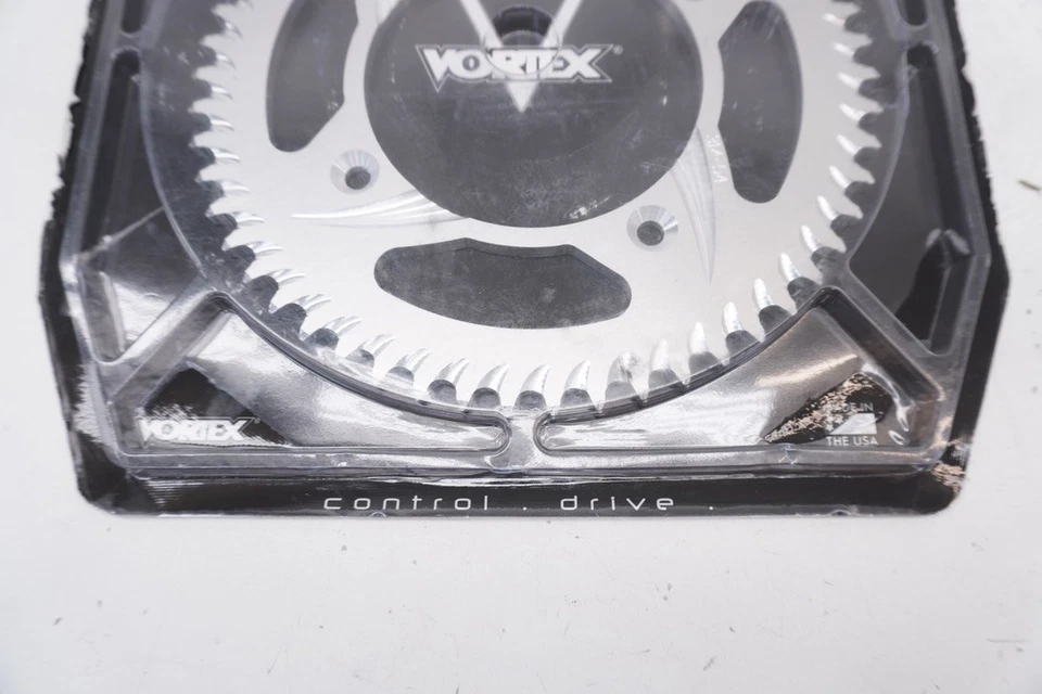 Задняя звездочка KTM 85 SX Vortex 54T алюминиевая серебристая 314-54 Husqvarna газовая M54 - Изображение 3 из 4