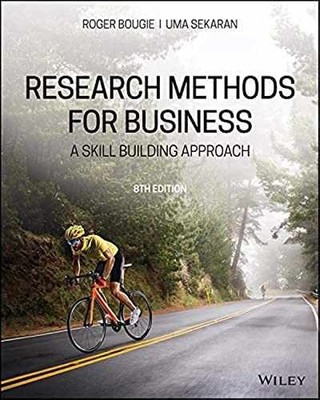 Research Methods For Business 8th - Paperback, by Sekaran Uma - Very Good d
