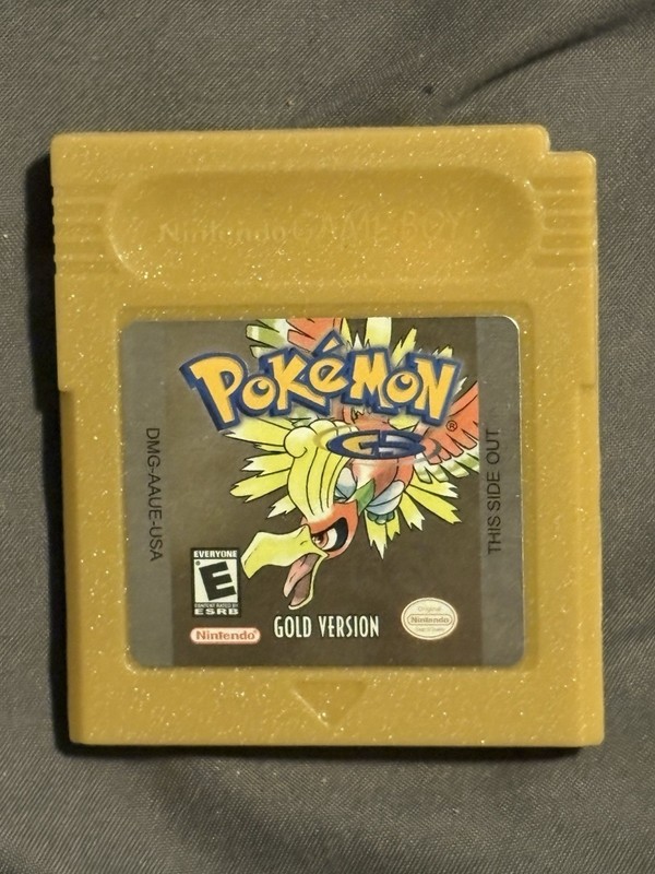 Pokemon Gold Version (Nintendo Game Boy Color, 2000) Loose