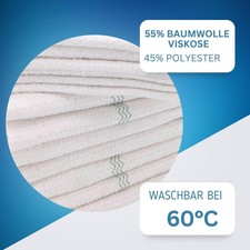 5 Bodent&uuml;cher Scheuertuch Scheuerlappen saugstark 50 x 60cm Baumwolle/Viskose