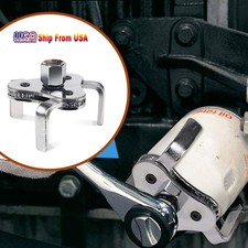 Herramienta removedora de llave de filtro de aceite ajustable para automóvil, 3 mordazas 2 vías 2-1/2 pulgadas a 4,5 pulgadas