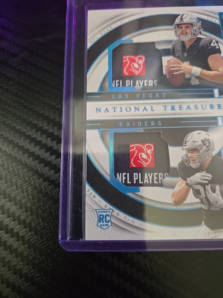 2023 Panini National Treasures Aidan O'Connell And Michael Mayer 1 Of 1 - Image 4 of 4