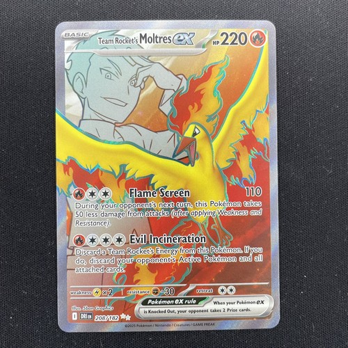Team Rocket's Moltres ex — Destined Rivals