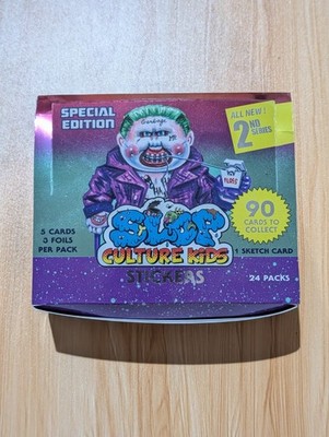2024 Slop Culture Kids 2nd Series Special Edition Box 3 Foils/Pack