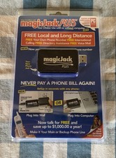 Magic Jack PLUS Free Local Long Distance Calling Telephone Unit 430-0460 SEALED