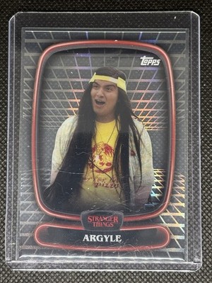 2025 Topps Stranger Things High Tek - Argyle #23 Hawkins Lab Pattern