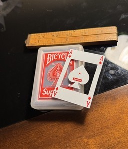 Supreme Bicycle Cards Clear en vente | eBay