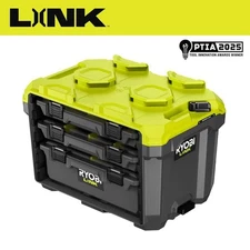 RYOBI LINK SlotBox Organizer Drawer Tool Box Kit