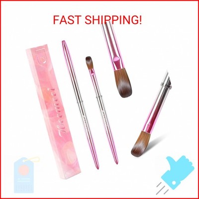 heemeei Acrylic Nail Brush Size 10, 100% Kolinsky Acrylic Brushes for Nails, Nai