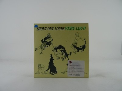SHOUT OUT LOUDS VERY LOUD (A41) 2 Track Promo CD Single including Card Sleeve EM