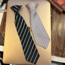 Boys Clip On Ties Two