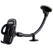 Exshow Portable Electronic Device Mount, Black, Compatible With Iphone