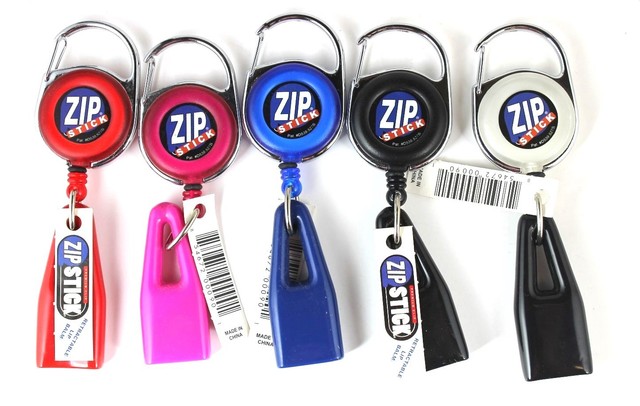 Zipstick 5 Zip Stick Lip Balm ChapStick Holder Zipstick 1 of Each Color for sale ...