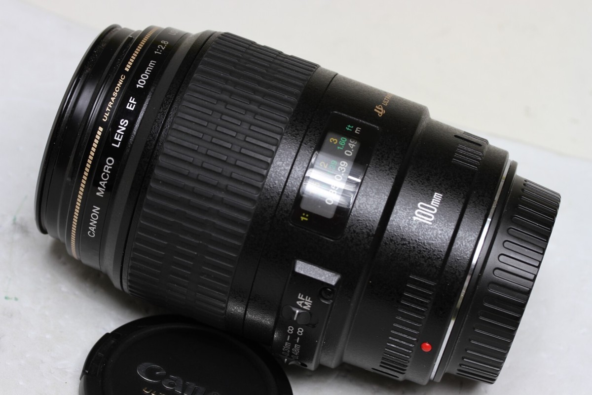 レンズ(単焦点) Canon EF 100mm 1:2.8 MACRO Canon Macro Lens EF 100mm 1:2.8 USM Ultrasonic MINTY | eBay