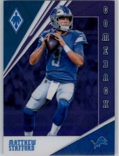 2019 Panini Phoenix Comeback Purple #7 Matthew Stafford /149 - NM-MT