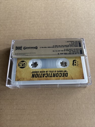Decortication – My Knife Is Still In Good Order Cassette Carnivorous Records - Picture 5 of 5