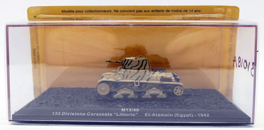Atlas Editions 1/72 Scale 31018A - M13/40 Tank 133 Divisione Littorio Egypt 1942