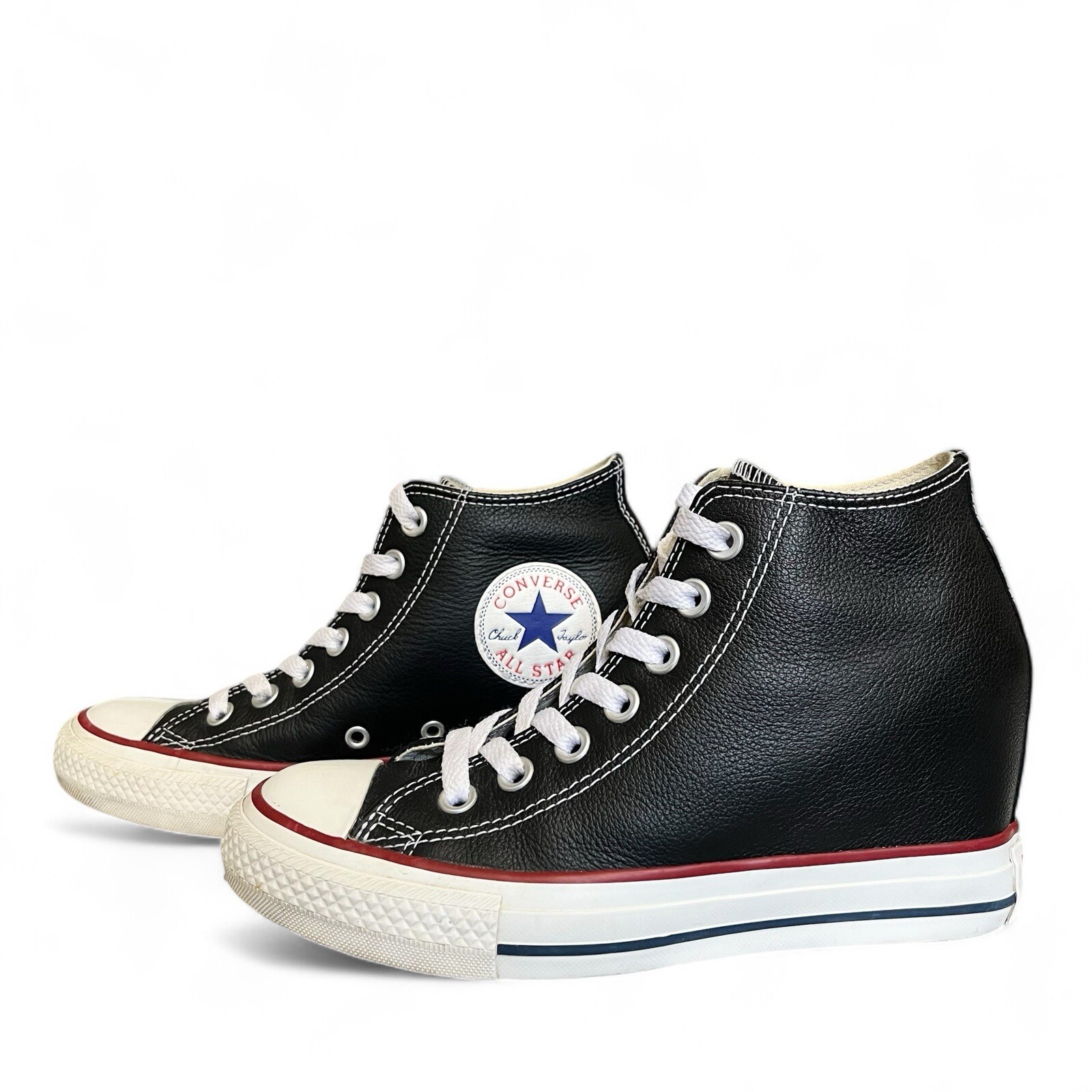Converse Chuck Taylor All Star Lux Hidden Wedge Heel Sneaker Shoes