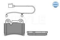 Meyle 025 240 9717 Brake Pad Set, Disc Brake For VW