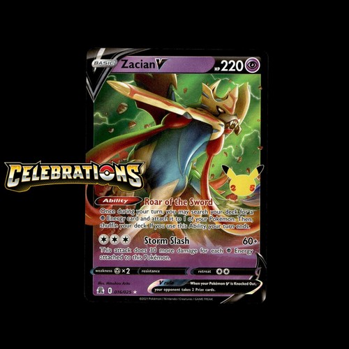 Lot de cartes Pokémon Célébrations 25ème Anniversaire ! Carte Holo Full Art Charizard comme neuve - Photo 17 sur 62