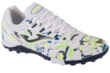 chaussures de foot turf Homme, Joma Maxima 24 MAXS TF, Blanc