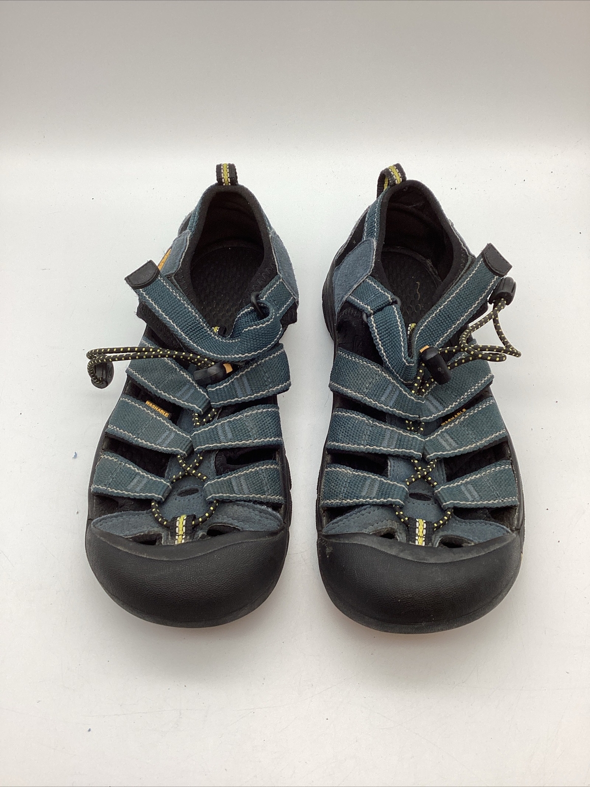 Sandalo acqua Keen Boys Newport H2 punta chiusa blu navy grigio 1006557 taglia 5