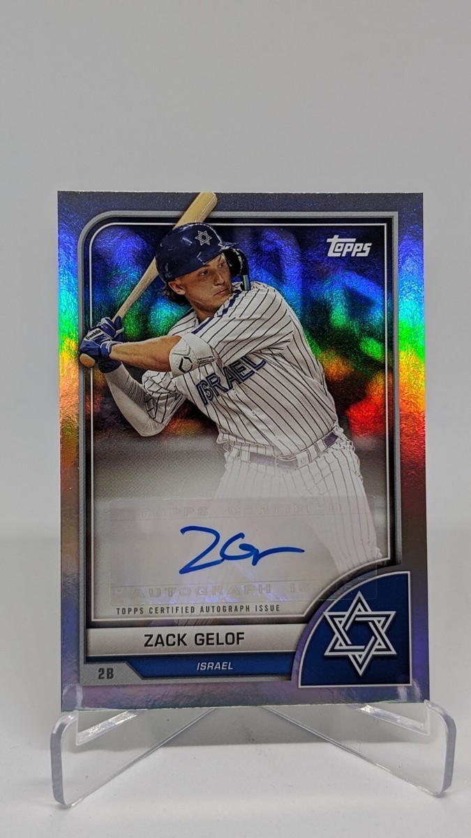 Zack Gelof 2023 Topps World Baseball Classic WBC Auto Rainbow Foil