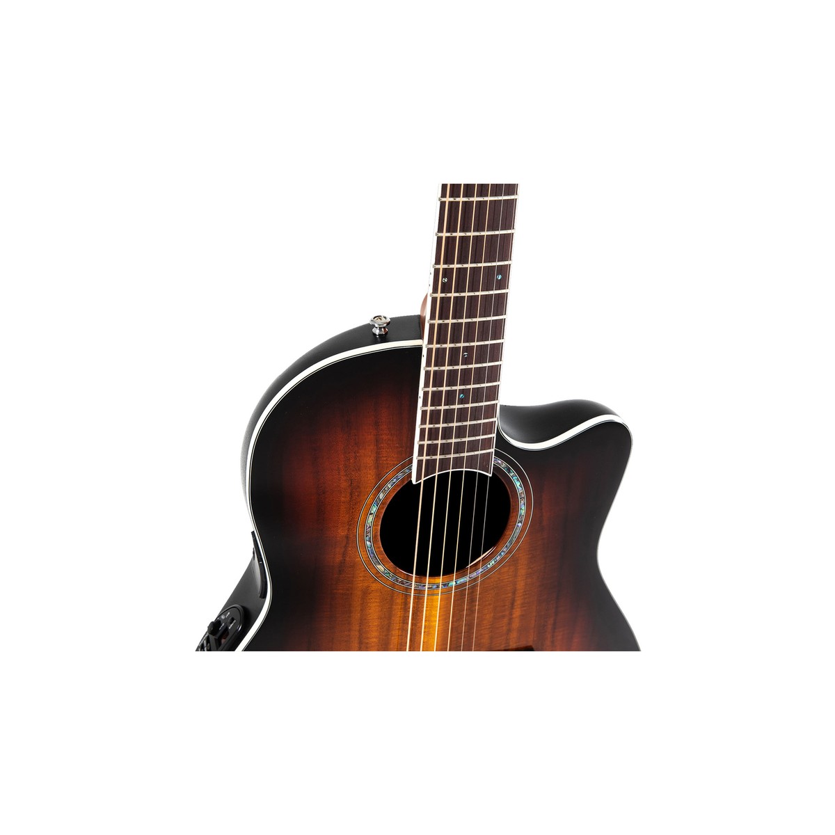 【美品】 Ovation Celebrity C741 ギグバック付 Ovation Celebrity Standard Exotic Acoustic Electric Guitar, Koa