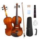 4/4 Violin Handmade with Bow Case and Accessories for Student Beginners