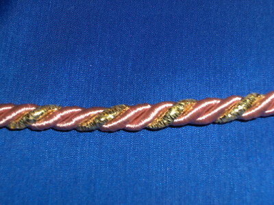 Passamaneria Lurex Rosso E Oro - Cordoncino Intrecciato Per Ricami, Cucito E Decorazioni - Foto 9