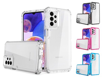For Samsung Galaxy A23 5G - ShockProof Clear Impact Cover Case | eBay For Samsung Galaxy A23 5G - ShockProof Clear Impact Cover Case | eBay