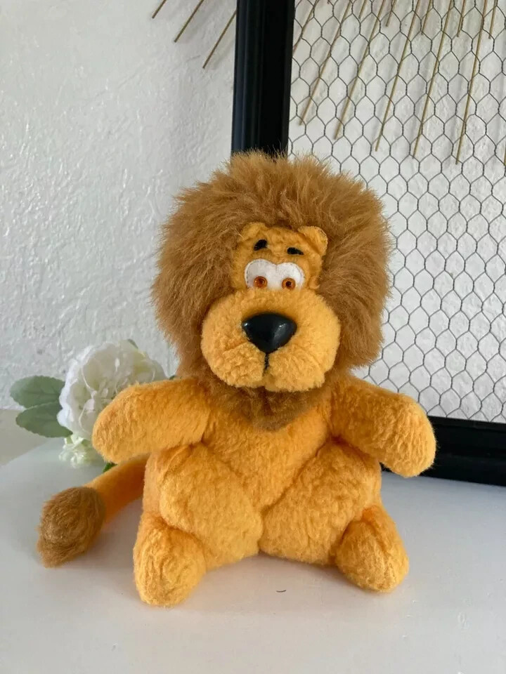 Peluche vintage collector Lion Tour de France 40cm Crédit Lyonnais - Collection