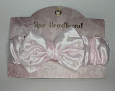Spa Pink Bow Headband