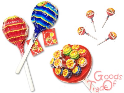 CHUPA CHUPS / MEGA XXL Riesenlutscher mit 15 Lollipops in 6 Sorten / NEU & OVP