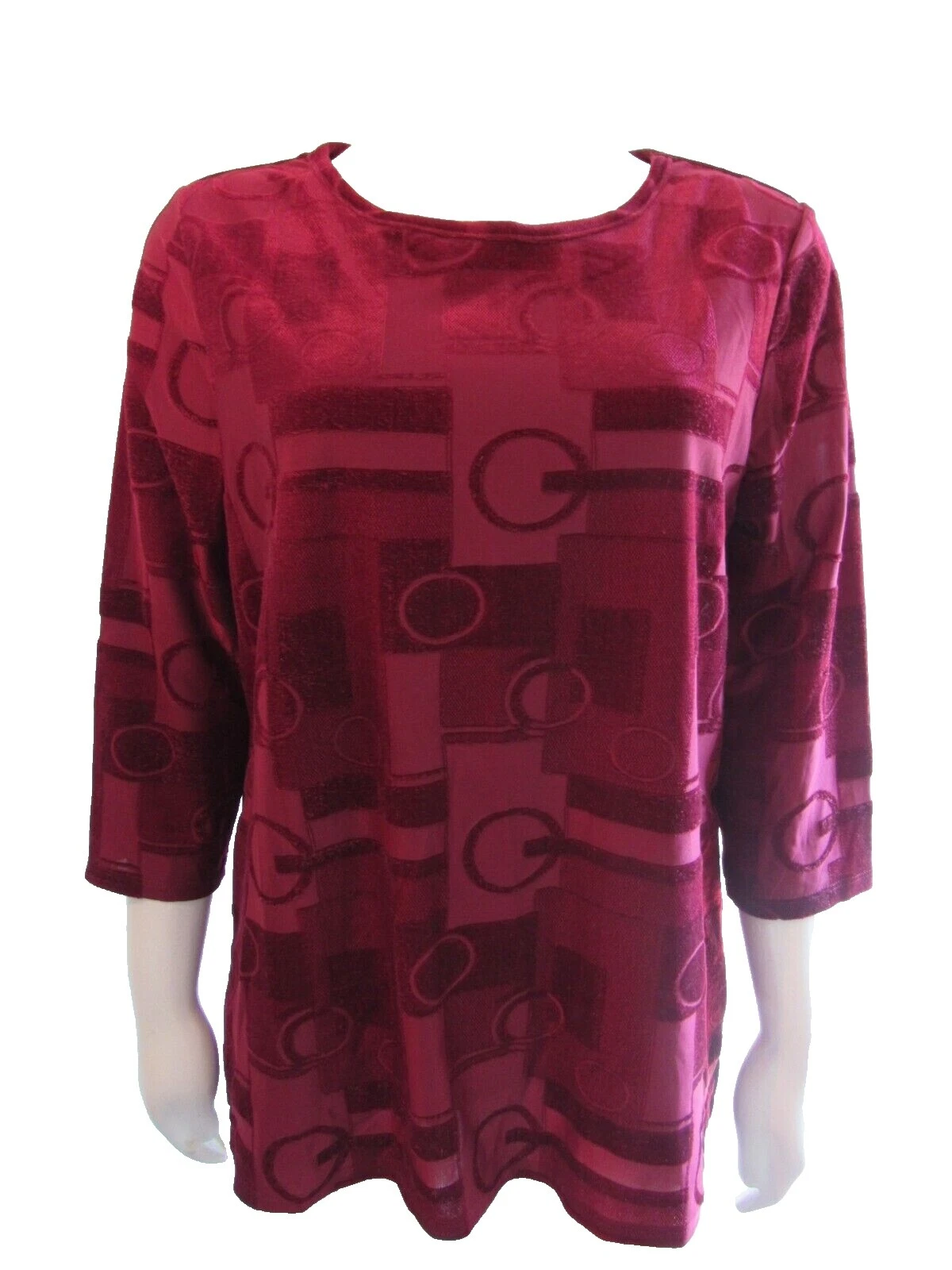 Patrón sólido Casual Chico's Tops para mujer