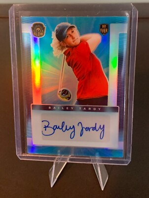 2021 Super Glow Sports #AU-BT BAILEY TARDY Autograph Blue Glow #/150