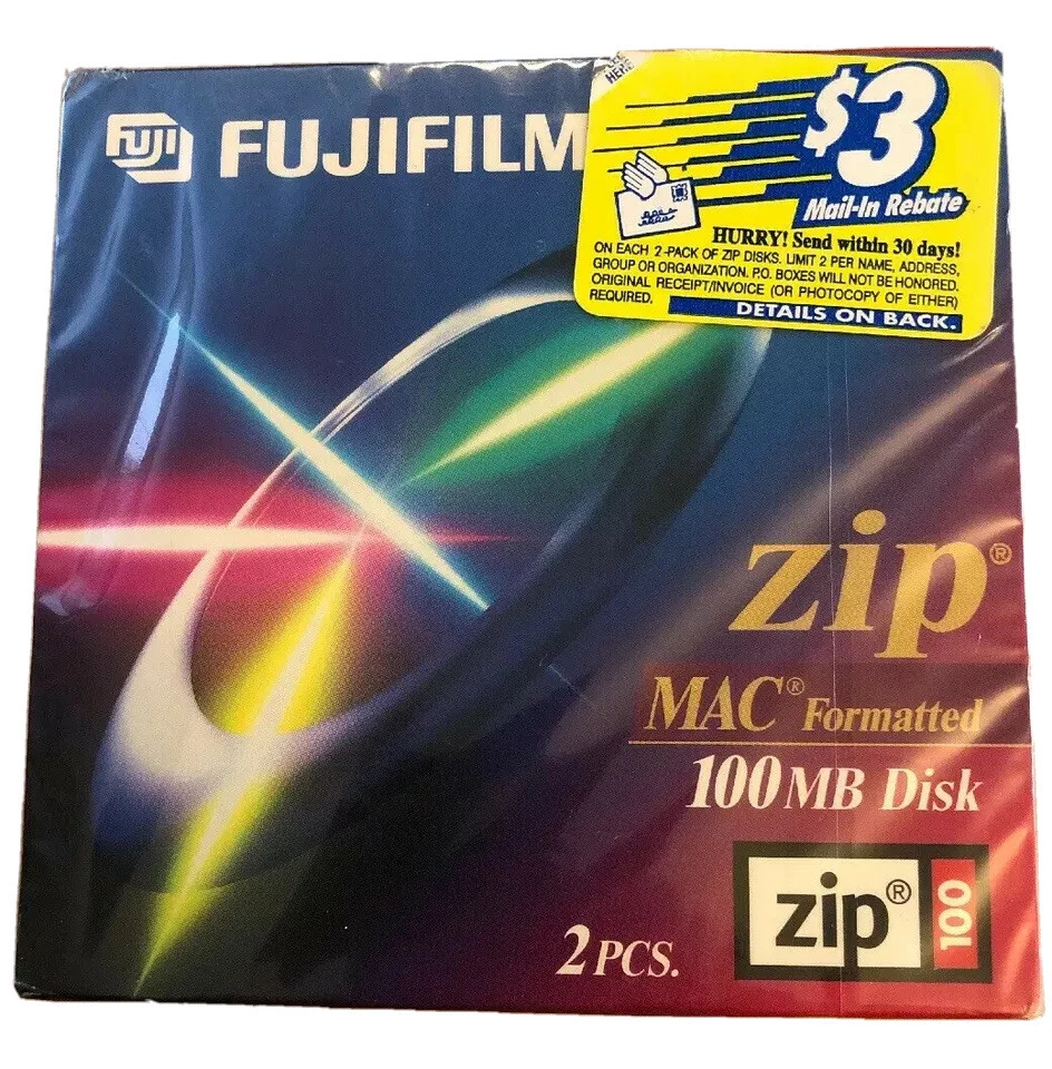 【メーカー公式ショップ】 Fujifilm Zip 100 MB Macintosh Formatted Disks sportsaction.ca