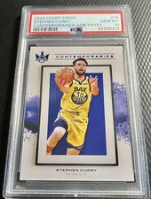 2020 Stephen Curry PSA 10 Panini Court Kings Contemporaries Amethyst  15/99 #16