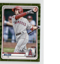 2020 BOWMAN PROSPECT CAMO LOS ANGELES ANGELS - WILL WILSON #BP-147