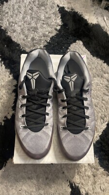 Size 12 - Nike Kobe 9 EM Premium Metallic Silver Clean With Original Box Nike Kobe IX 9 EM TB Univ Red White Black Metallic Silver  main image 4